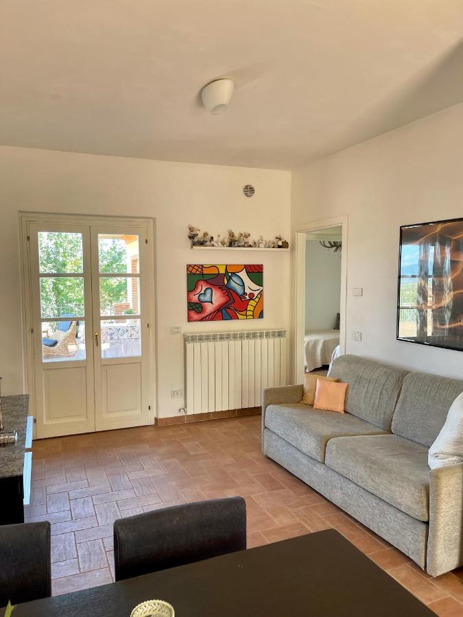 La Posta Di Bacco Apartment Gualdo Cattaneo Luaran gambar